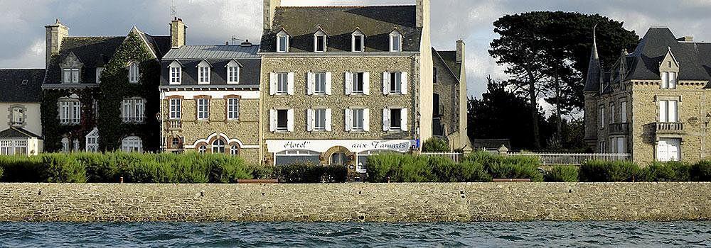 Hotel Aux Tamaris - Vue Mer Roscoff Luaran gambar