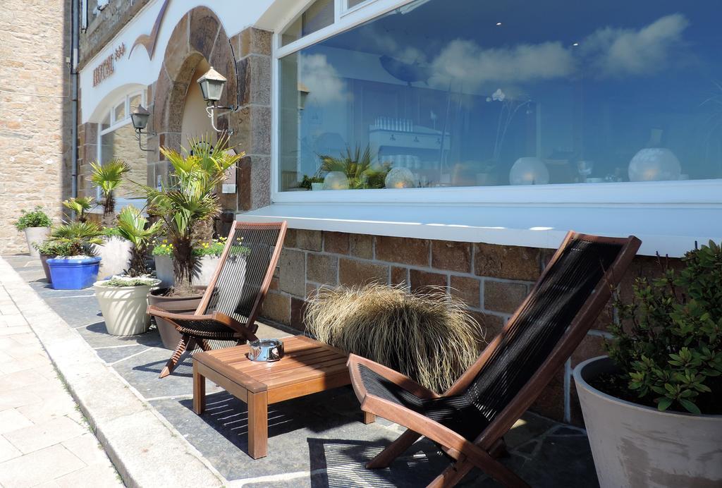 Hotel Aux Tamaris - Vue Mer Roscoff Luaran gambar